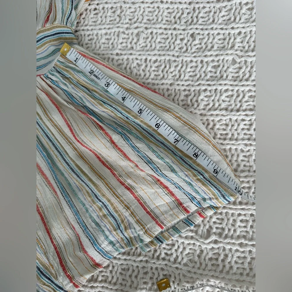 Urban Outfitters Short Sleeved Striped Romper - Picture 4 of 8
